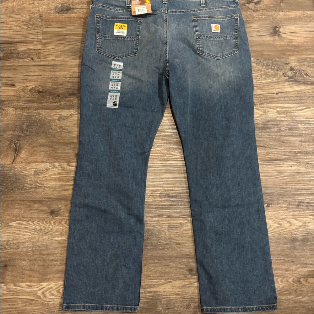 Carhartt Blue Relaxed Jeans Classic Style